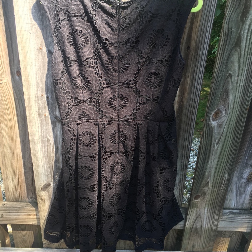 NY & Company Lace Black Dress - Picture 4 of 4